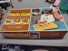 Vintage 1973 Lakeside Perfection Game 26 Complete Shapes with Box Works picture