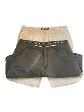 Lee Dungaries & The realm Men's  shorts Lot of 2 Size 36 picture