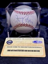 RARE David Cone “PG 7.18.99” Signed Inscribed Baseball DUAL Steiner / MLB Auth picture