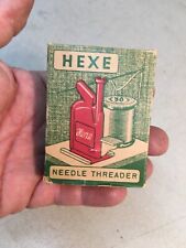 Vintage Made in Germany  Hexe Needle Threader in original box picture