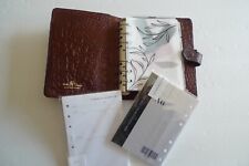 MULBERRY -A6 AGENDA  PLANNER & INSERTS -TEXTURED  NILE LEATHER - MADE IN ENGLAND picture
