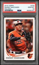 Manny Machado 2013 Topps Fielding #270 RC Rookie Orioles/Padres PSA 10 picture