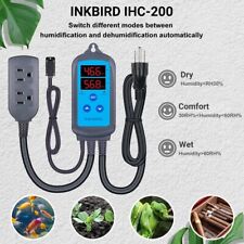 Inkbird Digital Humidistat Humidifier Dehumidifier Controller Dual Outlet IHC200 picture