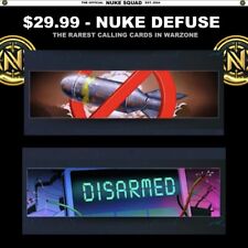 Call Of Duty Warzone | NUKE DISARM |  Champions Quest | Animated Calling Cards picture