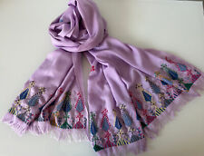 Palestinian embroidered scarf/shawl (New without tags) -Handmade picture