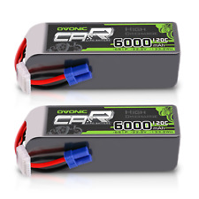 2x Ovonic 22.2V 120C 6S 6000mAh Lipo Battery EC5 for RC Car Truck Heli Jet Boat picture