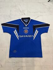 VINTAGE MANCHESTER UNITED 1996-1997 XL MENS THIRD FOOTBALL SHIRT UMBRO picture
