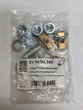 Rittal SV 9650380, 9650.380 (3) Maxi-PLS Terminal Stud Mounting Kit, Brand New picture