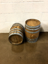 5 gallon used oak whiskey barrel picture