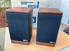 Vintage ESS PS-820 2 Way Speakers with Original Box NICE picture