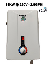 New Electric Tankless Water Heater 2.9 GPM 11KW @220V RODWIL AMERICA picture