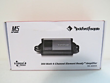 Rockford Fosgate M5-800X4 800 Watt 4-Channel Element Ready Marine Amplifier NEW picture