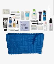 Ulta Beauty 20 Pcs Makeup Skincare Deluxe Samples Gift Set Blue Bag picture