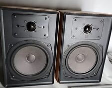 2 Vintage ADS a/d/s L400 High Fidelity Stereo Bookshelf Speakers Pair w/ Grilles picture