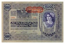 AUSTRIA banknote 10.000 Kronen 1920 VF Very Fine picture