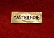 Gibson MASTERTONE pearl name block inlay Luthier Pre War Banjo Wreath Style picture