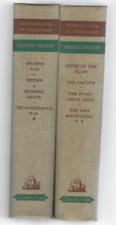 2 Books Marcel Proust 1934 Remembrance Of Things Past  7 Tales 2265 Pages picture