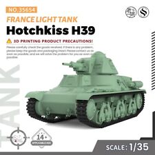 SSMODEL 654 V1.9 1/35Military Model Kit France Hotchkiss H39 Light Tank WWII WAR picture