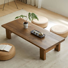 Japanese Floor Table Modern Minimalist Solid Wood Coffee Table Low Coffee Table picture