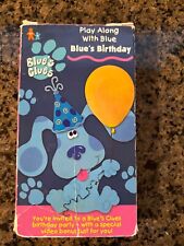 Blue’s Clues VHS Play Along with Blue Blue’s Birthday picture