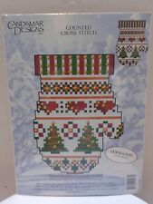 Mitten Sampler Ornament Counted Cross Stitch 5183 Sealed 2000 Candamar Designs  picture