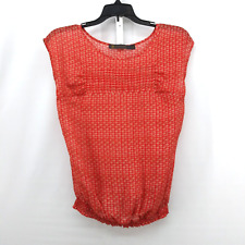 Outback Red Shirt Women's Size XS Red Sleeveless Blouse picture