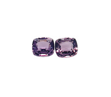 Natural Purple Spinel Cushion Shape Matching Pair 2.08 CTTW, Natural Gemstone picture