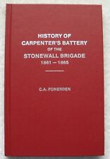 History of Carpenter's Battery of the Stonewall Brigade 1861-65 by C.A. Fonerden picture