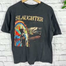 Vintage 90s Slaughter Graphic tee From 1990 - stick it to ya picture