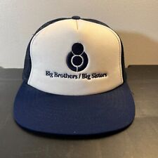 Vintage Big Brothers Big Sisters Trucker Hat Cap Snapback Embroidered Promo picture