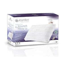 New Serta iComfort Scrunch 3.0 Gel Memory Foam 2 in 1 Pillow, Cooling Support QN picture