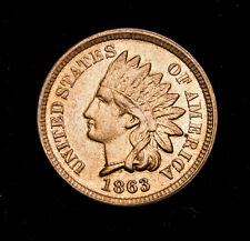 1863 Indian Head Cent  BU+++ picture