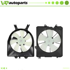 AC Condenser And Radiator Cooling Fan Assembly For 2005-2010 Honda Odyssey picture
