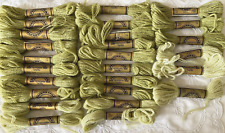 Paternayan Persian Yarn 100% Virgin Wool Lot 44 in Greens Needlepoint Tapestry picture