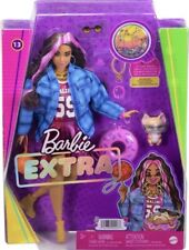 Barbie Extra Doll #13 In Basketball Jersey & Bike Shorts with Pet Mascot NRFB picture