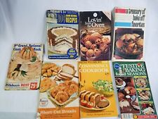 Vintage Pillsbury Cookbook Magazines Lot 1950s - 1980s Vintage Pillsbury Recipes picture