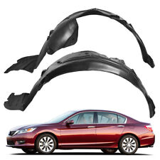Front Left and Right Fender Liner Set of 2 For 2013-2015 Honda Accord Sedan Pair picture