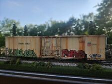 Walthers Mainline 72' Modern Refrigerator Boxcar UP Professionally Weathered  picture