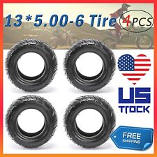 4PCS Premium 13x5.00-6 13*5.00-6 Tubeless Tire For Mobility Scooter ATV Go Kart picture