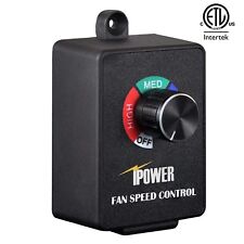 iPower ETL Certified Variable Fan Speed Controller for Inline Fan Air Blower picture