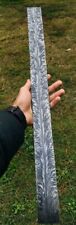 HAND FORGED DAMASCUS STEEL FEATHER PATTERN BLANK BILLET 20