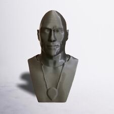 The rock bust Dwayne Johnson statue sculpture picture