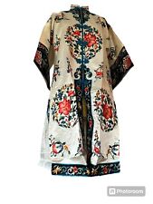 1960s/70s Chinese Tunic Vintage Floral Embroidery picture