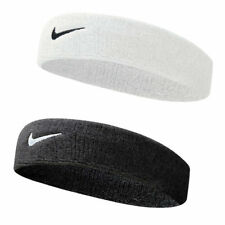 Nike Sweatband Headband Hairband Black White Blue Grey Unisex Swoosh Band picture