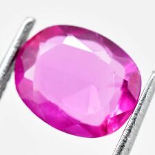 Flawless 3 Ct Natural Pink Sapphire Oval Cut Gemstone picture