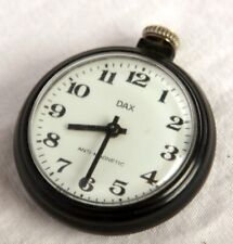 Vintage Wind Up Pocket Watch USA Westclox Dax Anti Magnetic 49.5mm RUNS  picture