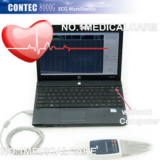 CONTEC ECG Workstation System,Portable 12-lead Resting PC based EKG Machine picture