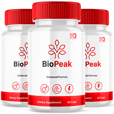 (3 Pack) Biopeak for Men, Bio Peak Advanced Male Support Pills (180 Capsules) picture