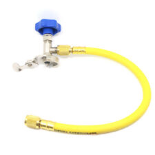 A/C R12 R22 Brand New Can Tap Charging Recharge Hose Valve 1/4SAE Thread New picture