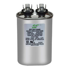 TRANE Run Capacitor - 10 MFD - 370 or 440VAC Oval / Motor / Comp picture